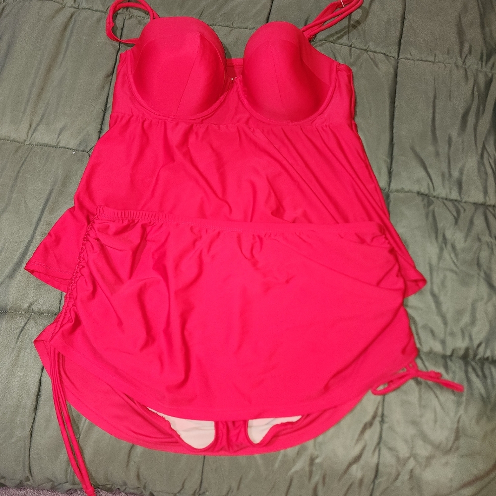 Women's Red Tankini